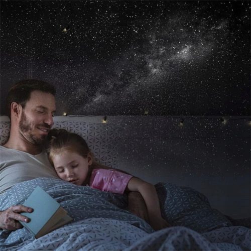 Obrotowy Projektor Gwiazd Lampka Nocna 12 Projekcji - obrazek 15