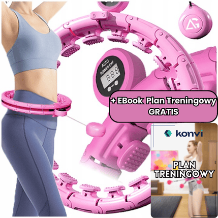 Hula Hop z Licznikiem i Obciążeniem