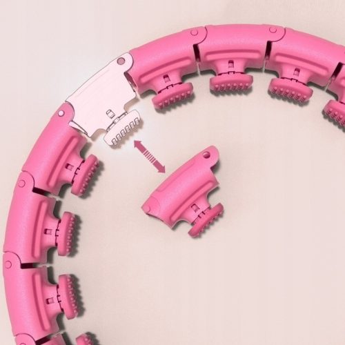 Hula Hop 2.0™ z Licznikiem i Obciążeniem + Ebook - PLAN TRENINGOWY (10 ĆWICZEŃ) Gratis - obrazek 8