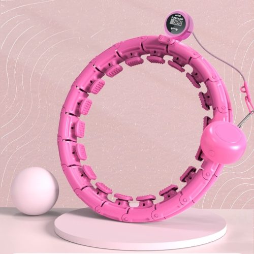 Hula Hop 2.0™ z Licznikiem i Obciążeniem + Ebook - PLAN TRENINGOWY (10 ĆWICZEŃ) Gratis - obrazek 2