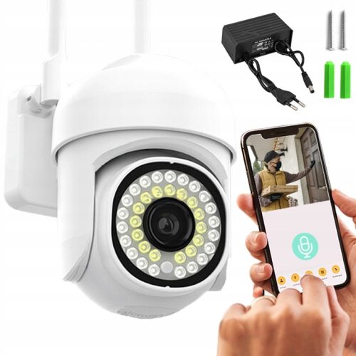 Kamera FULL HD 2MP 1080p ZOOM WIFI Smart 4x Detekcja - obrazek 1