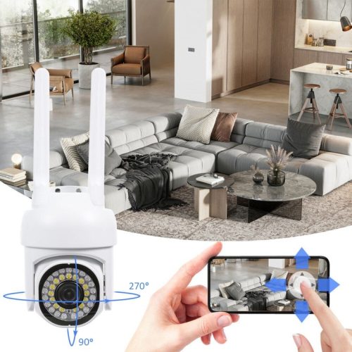 Kamera FULL HD 2MP 1080p ZOOM WIFI Smart 4x Detekcja - obrazek 3