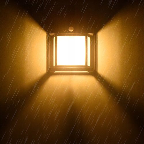 LAMPA SOLARNA KINKIET ŻARÓWKA LED ELEWACYJNA ULICZNA OGRODOWA ZEWNĘTRZNA - obrazek 2