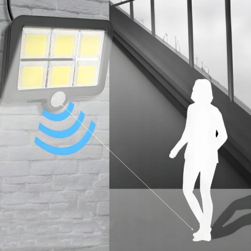 Lamp Solarna LED Czujnik Ruchu i Zmierzchu + Pilot - obrazek 11