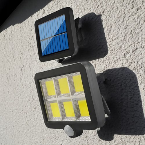 Lamp Solarna LED Czujnik Ruchu i Zmierzchu + Pilot - obrazek 2