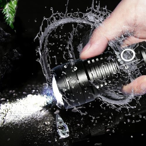 Mocna Latarka Taktyczna LED XHP90 ZOOM Survivalowa - obrazek 8