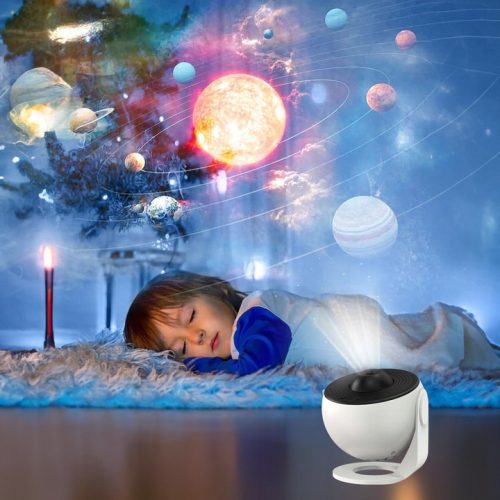 Obrotowy Projektor Gwiazd Lampka Nocna 12 Projekcji - obrazek 14