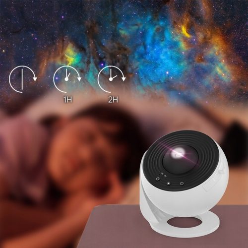 Obrotowy Projektor Gwiazd Lampka Nocna 12 Projekcji - obrazek 10