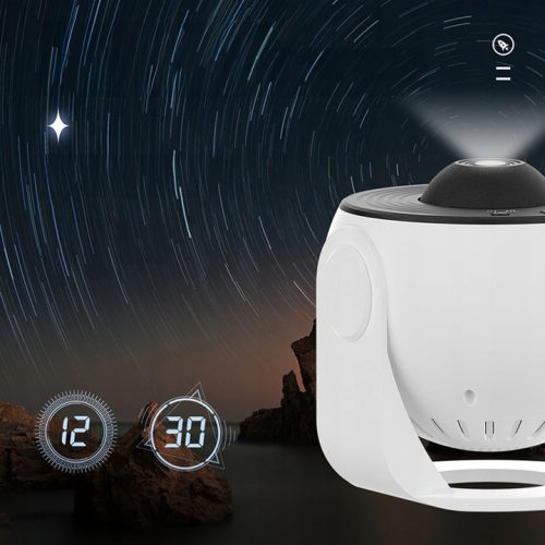 Obrotowy Projektor Gwiazd Lampka Nocna 12 Projekcji - obrazek 5