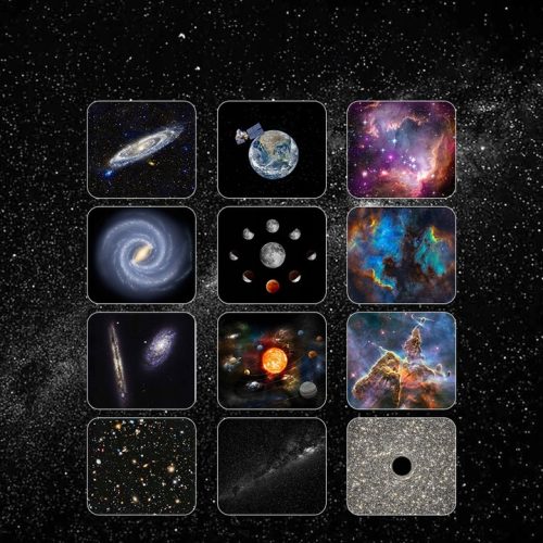 Obrotowy Projektor Gwiazd Lampka Nocna 12 Projekcji - obrazek 13