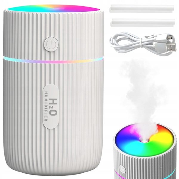 MINI-NAWILZACZ-POWIETRZA-SAMOCHODOWY-USB-RGB-DYFUZOR-ZAPACHOWY-LAMPKA-NOCNA