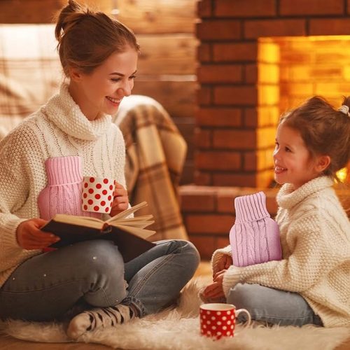 TERMOFOR DUŻY 2L SWETER GUMOWY POKROWIEC - obrazek 2