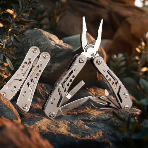 MULTITOOL SURVIVALOWY NARZĘDZIE WIELOFUNKCYJNE ZESTAW NARZĘDZI 24w1 Z ETUI - obrazek 2