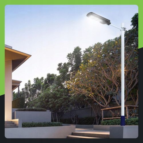 Uliczna Lampa Solarna LED 1400W Z Pilotem - obrazek 2