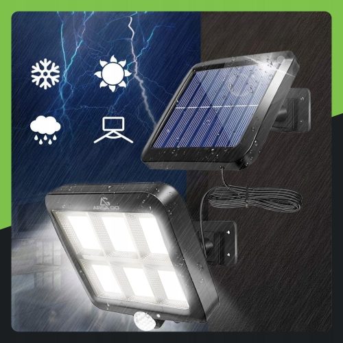 LAMPA SOLARNA LED OGRODOWA + PILOT - obrazek 2