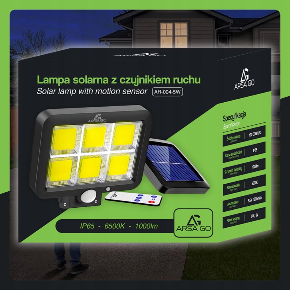 LAMPA SOLARNA LED