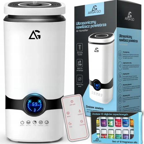 NAWILŻACZ POWIETRZA PREMIUM JONIZATOR + PILOT I 12x OLEJKI GRATIS - obrazek 1