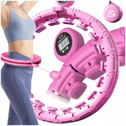 Hula Hop 2.0™ z Licznikiem i Obciążeniem + Ebook - PLAN TRENINGOWY (10 ĆWICZEŃ) Gratis - obrazek 1